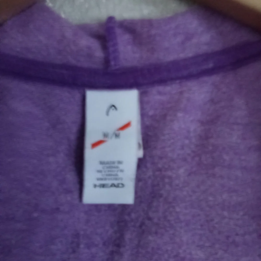 Kids Purple Hoodie ( Bag N ) - Picture 2 of 3